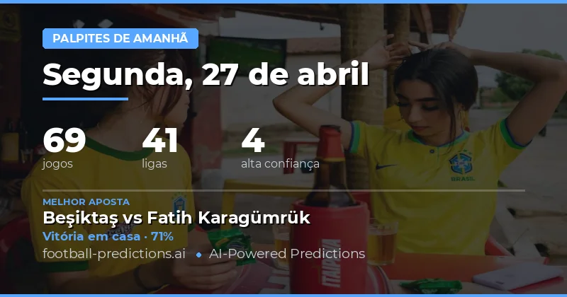 Análise Tática e Tendências para 27 Apr 2026