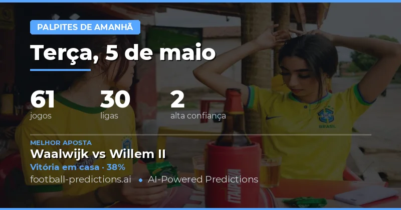 Análise Geral das Partidas de Amanhã