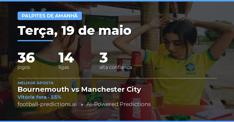 Análise Geral dos Jogos de Amanhã