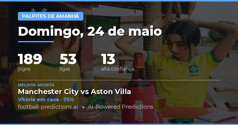Análise Completa das Partidas de Amanhã
