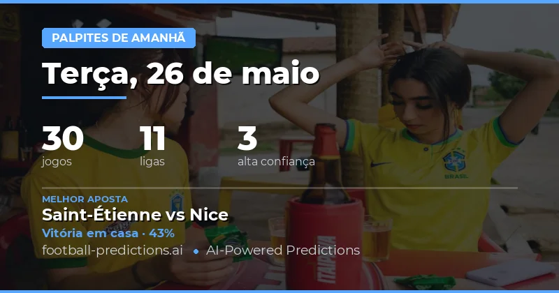 Análise Geral dos Jogos de Amanhã