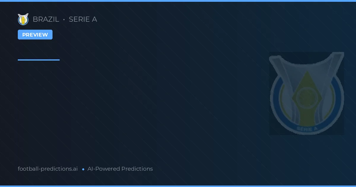 Prévia tática do Campeonato Brasileiro Série A - 6ª rodada