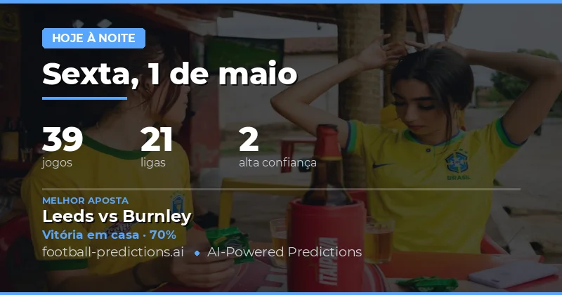 Análise Estatística das Partidas de Hoje