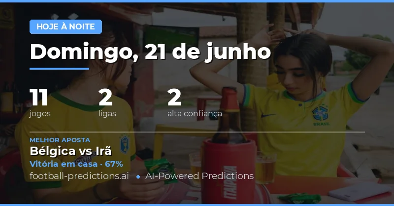 Bélgica x Irã: O Confronto que Abre a Noite de Domingos