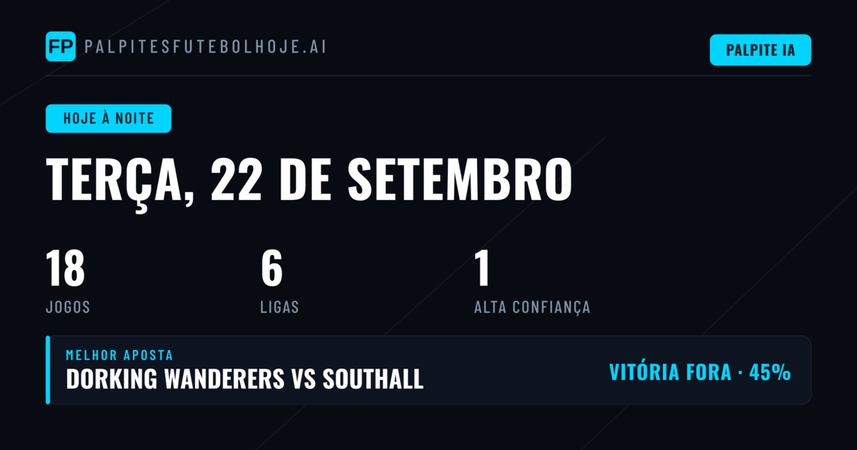 Antevisão da Noite de Futebol