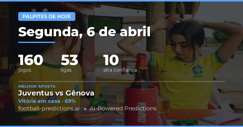 Visão Geral das Partidas de Hoje