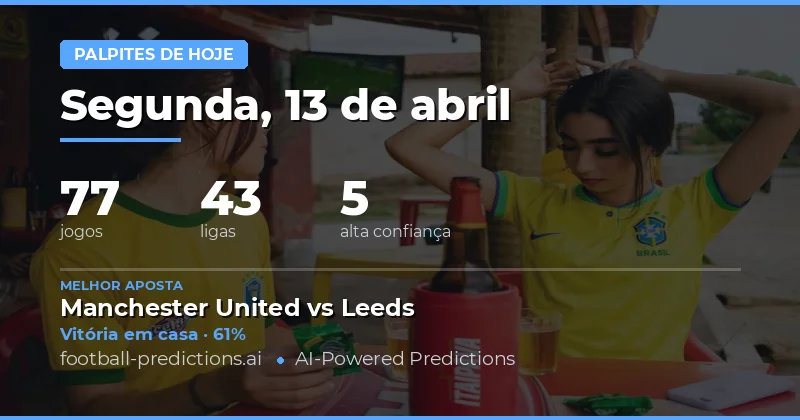 Predições para os Jogos de Hoje