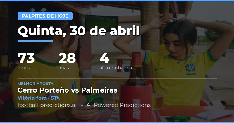 Análise Estatística dos Jogos de Hoje