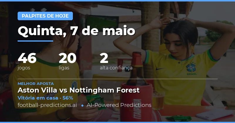 Análise Geral das Apostas do Dia