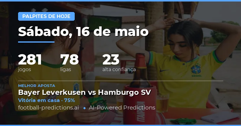Análise Geral das Previsões para os Jogos de Hoje