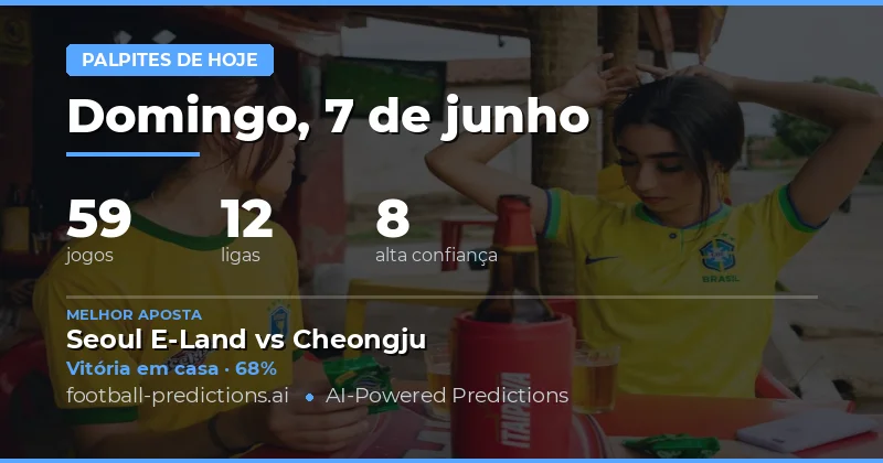O Domingo Promete: 59 Partidas para Apostar com Confiança
