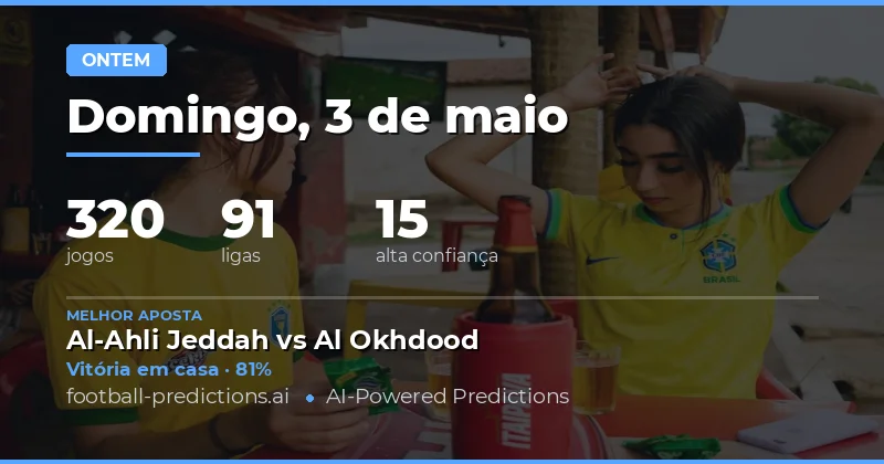 Análise Geral dos Resultados de Ontem