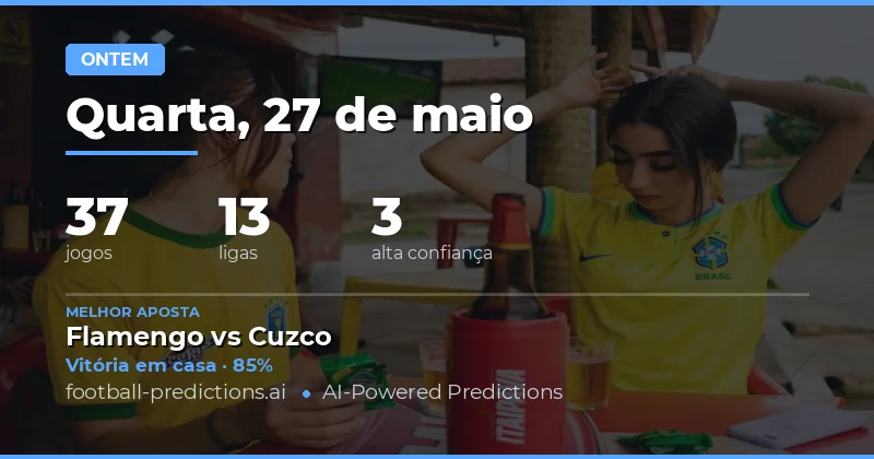 Análise Geral dos Resultados de Ontem