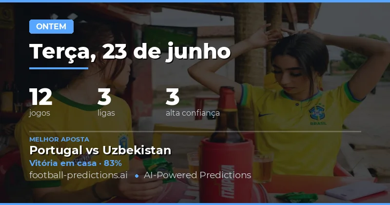 Balanço Geral das Previsões de Terça-feira