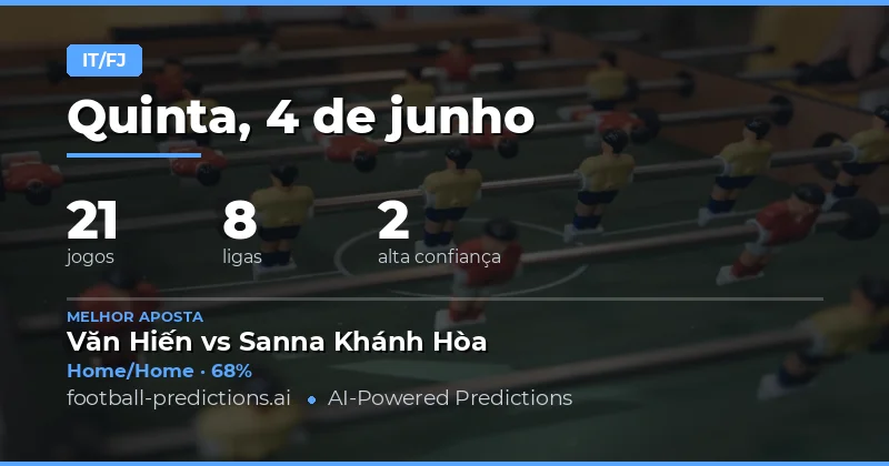 Previsões de Intervalo/Final: O Que Esperar dos Jogos de Hoje