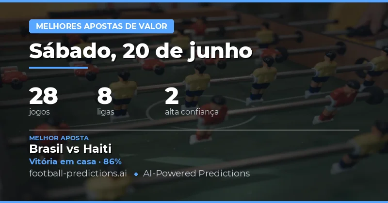 Melhores Picks com Valor para Hoje
