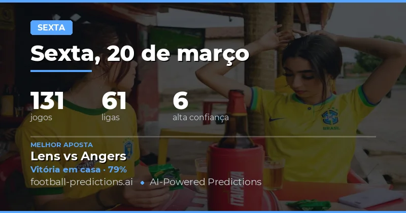 Jogos de Sexta-Feira: Um dia cheio de possibilidades