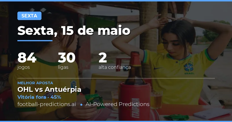 Análise Geral das Partidas de Sexta-Feira