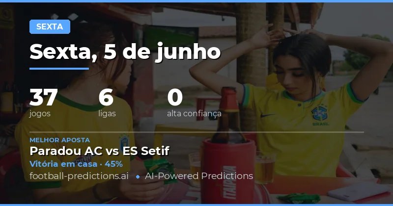 Análise Geral das Partidas de Sexta-Feira
