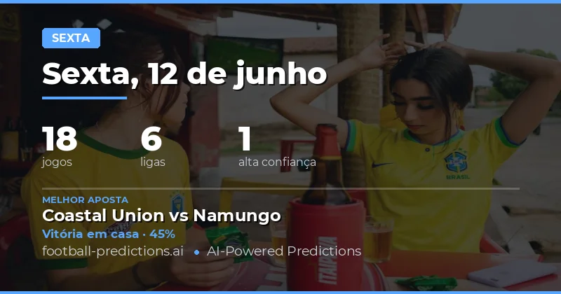 Sexta-feira com emoção: 18 encontros agitam o calendário