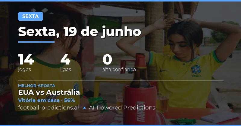 Sexta-feira de Apostas: 14 Jogos para Analisar