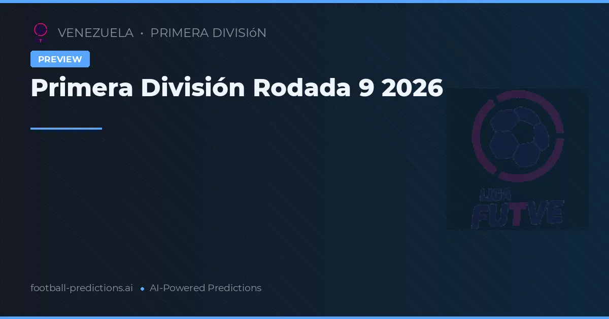 Primera División Rodada 9 2026