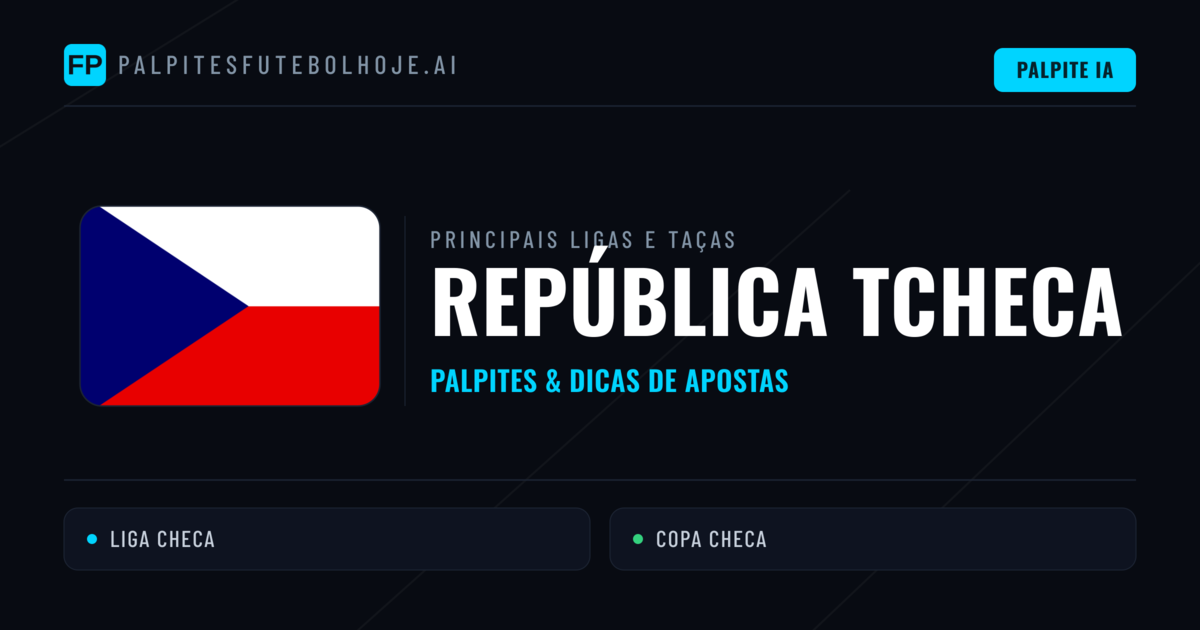 Palpites de República Tcheca e Prognósticos de Hoje