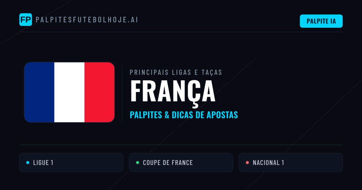 Palpites de França e Prognósticos de Hoje