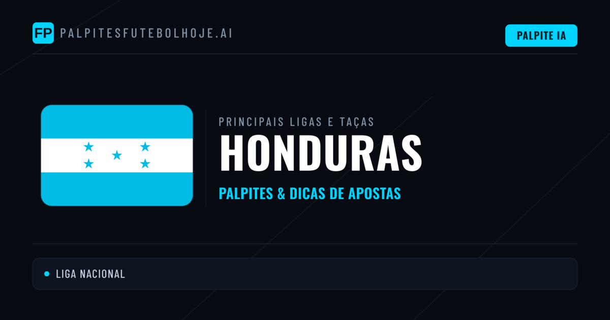 Palpites de Honduras e Prognósticos de Hoje
