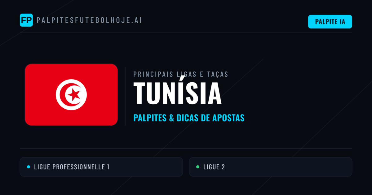 Palpites de Tunísia e Prognósticos de Hoje