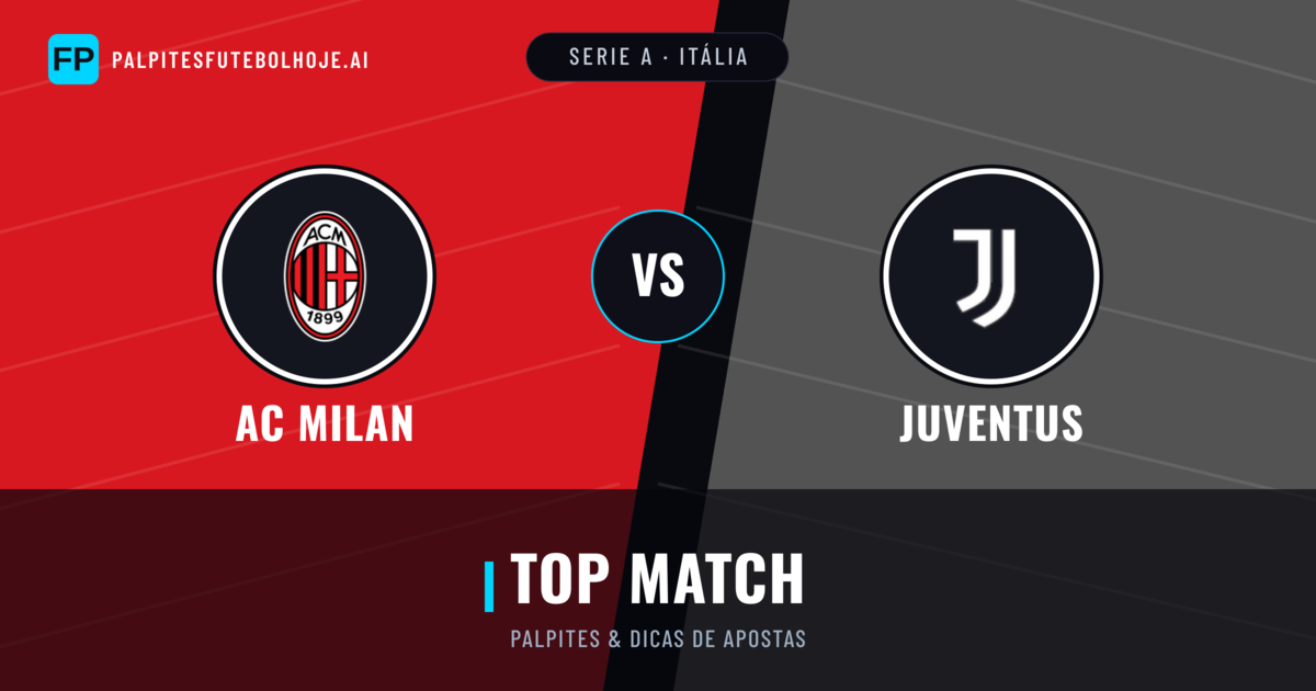 AC Milan vs Juventus Palpites & Estatísticas