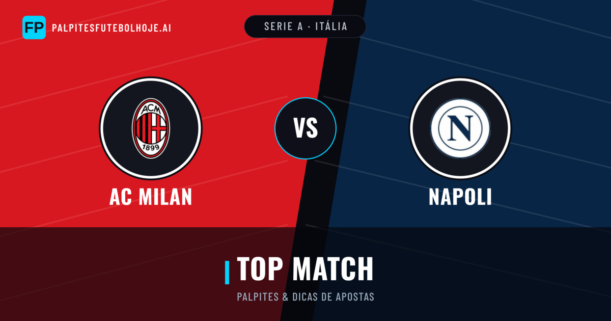 AC Milan vs Napoli Palpites & Estatísticas