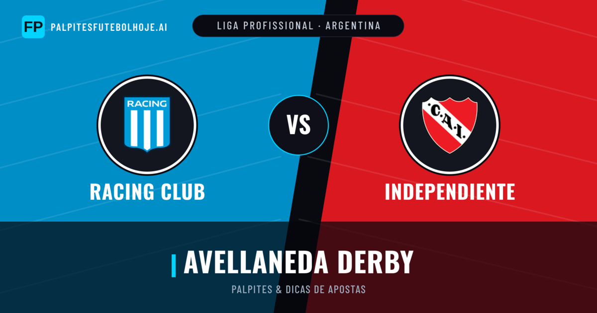 Racing Club vs Independiente Palpites & Estatísticas