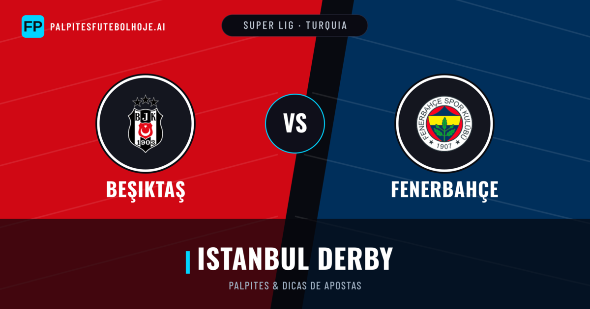 Beşiktaş vs Fenerbahçe Palpites & Estatísticas