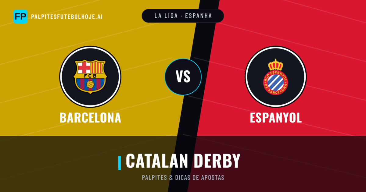 Barcelona vs Espanyol Palpites & Estatísticas
