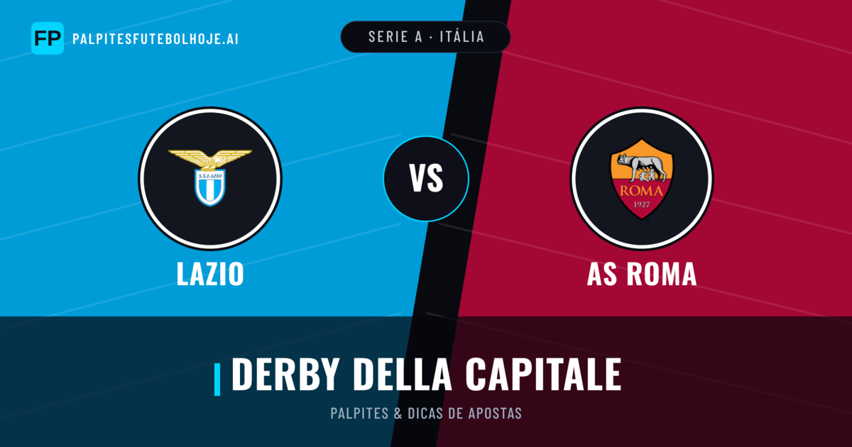Lazio vs AS Roma Palpites & Estatísticas