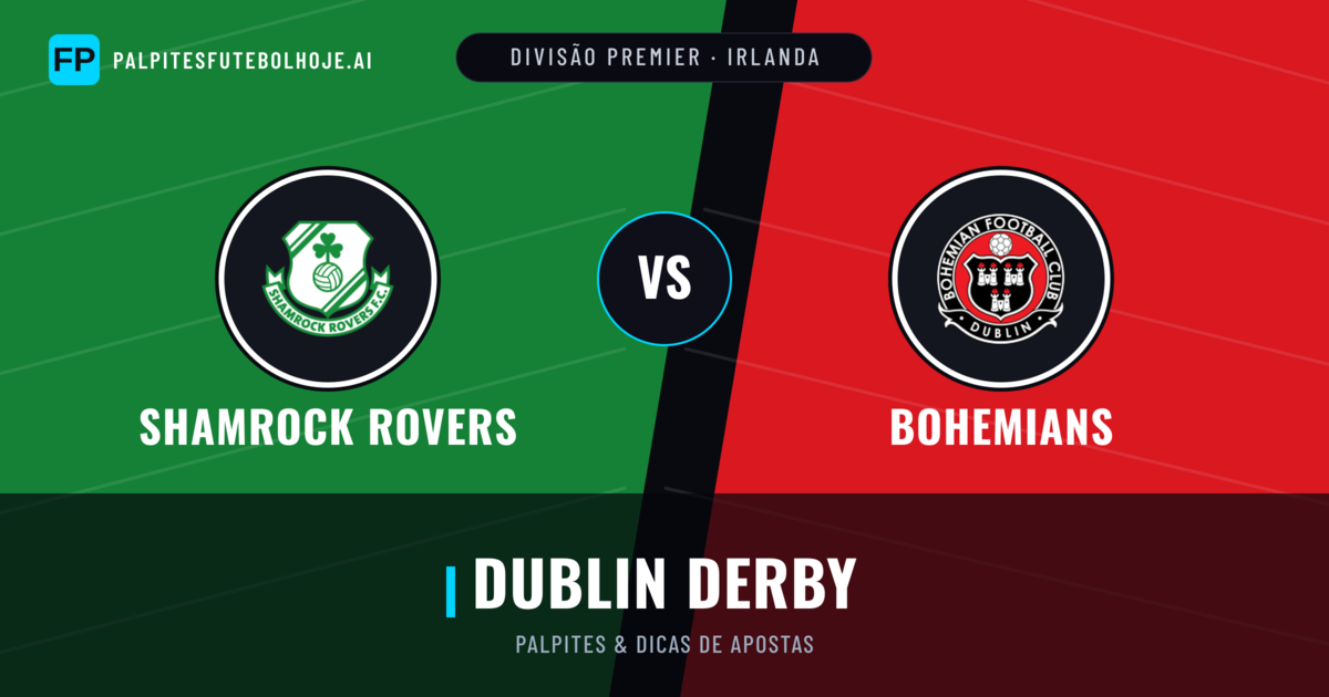 Shamrock Rovers vs Bohemians Palpites & Estatísticas