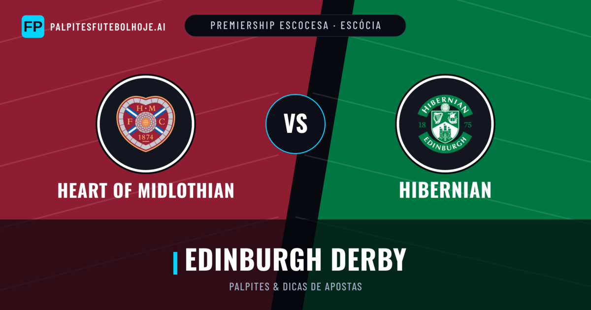 Heart of Midlothian vs Hibernian Palpites & Estatísticas