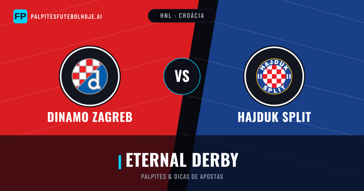 Dinamo Zagreb vs Hajduk Split Palpites & Estatísticas