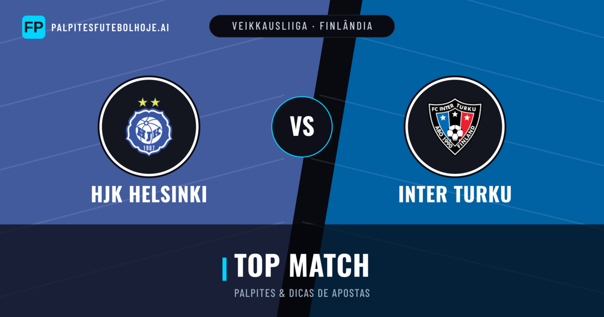 HJK Helsinki vs Inter Turku Palpites & Estatísticas