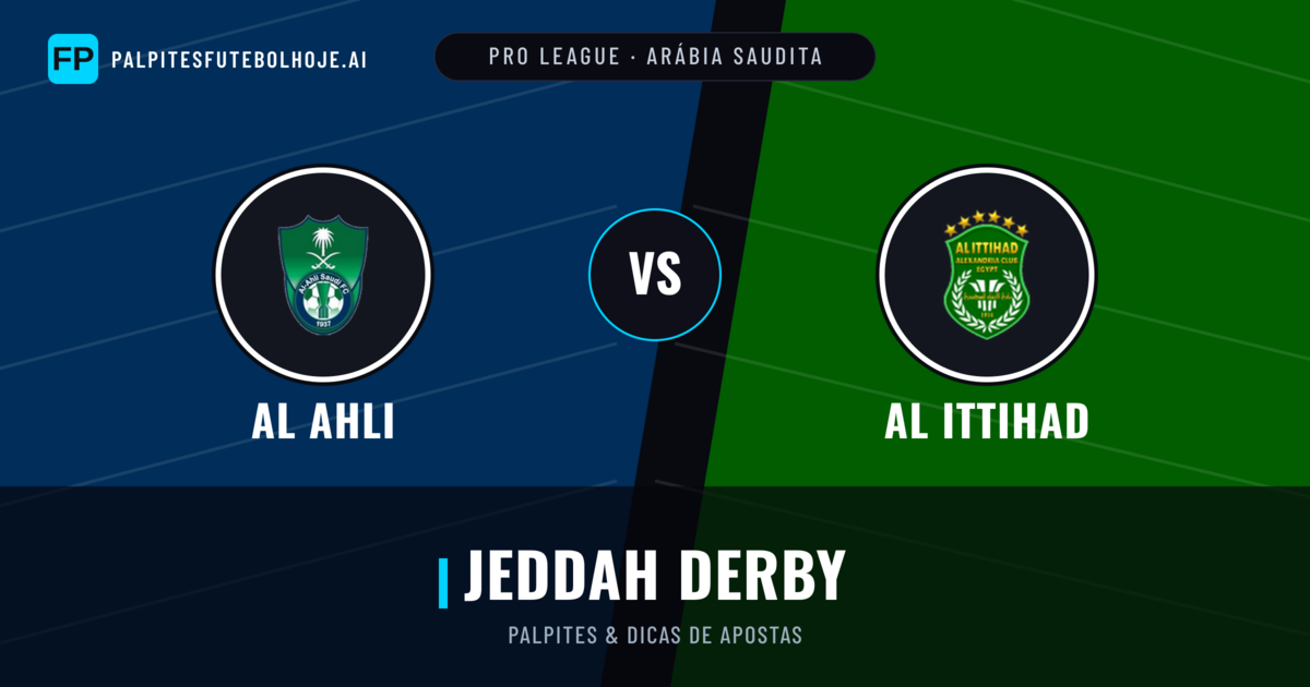 Al Ahli vs Al Ittihad Palpites & Estatísticas