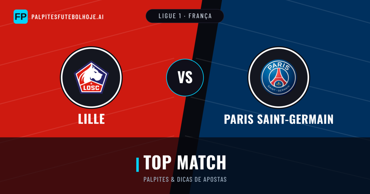 Lille vs Paris Saint-Germain Palpites & Estatísticas