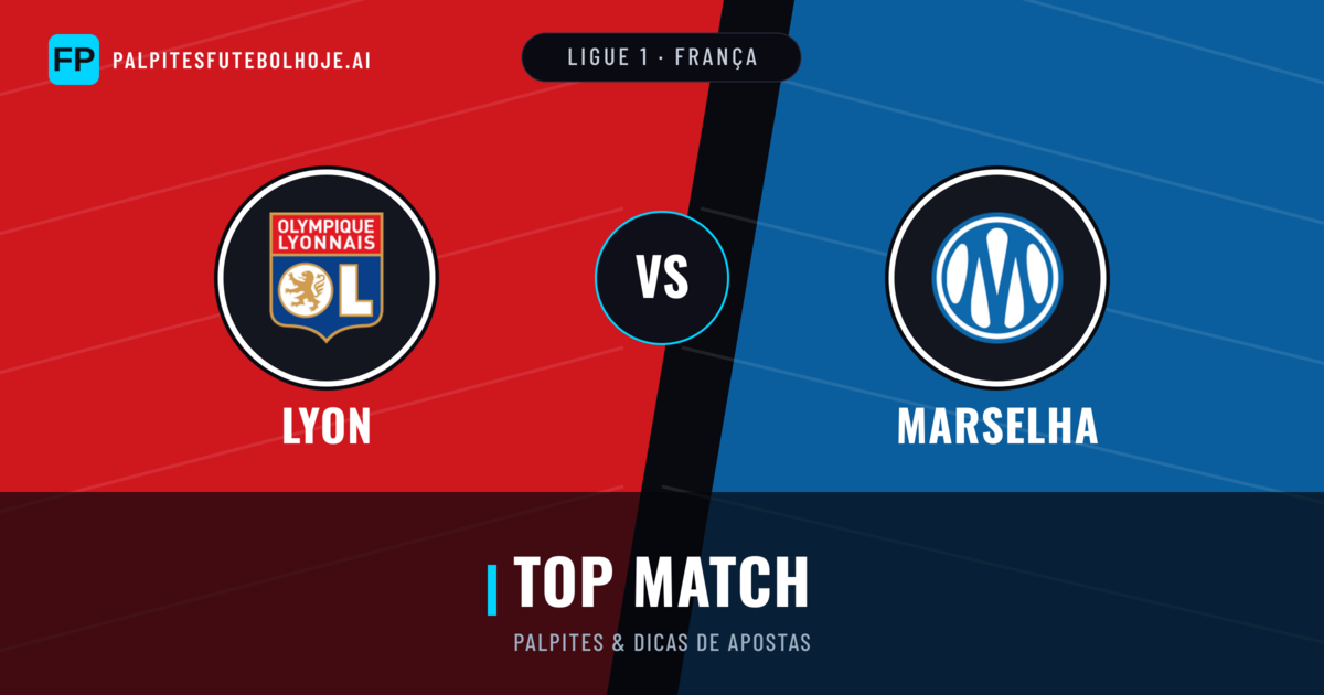 Lyon vs Marselha Palpites & Estatísticas