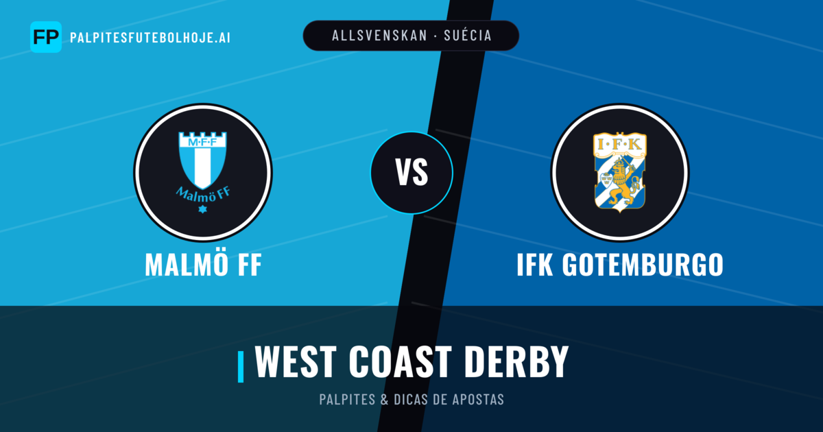 Malmö FF vs IFK Gotemburgo Palpites & Estatísticas