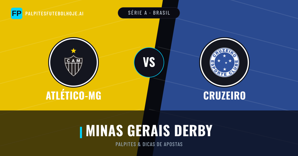 Atlético-MG vs Cruzeiro Palpites & Estatísticas