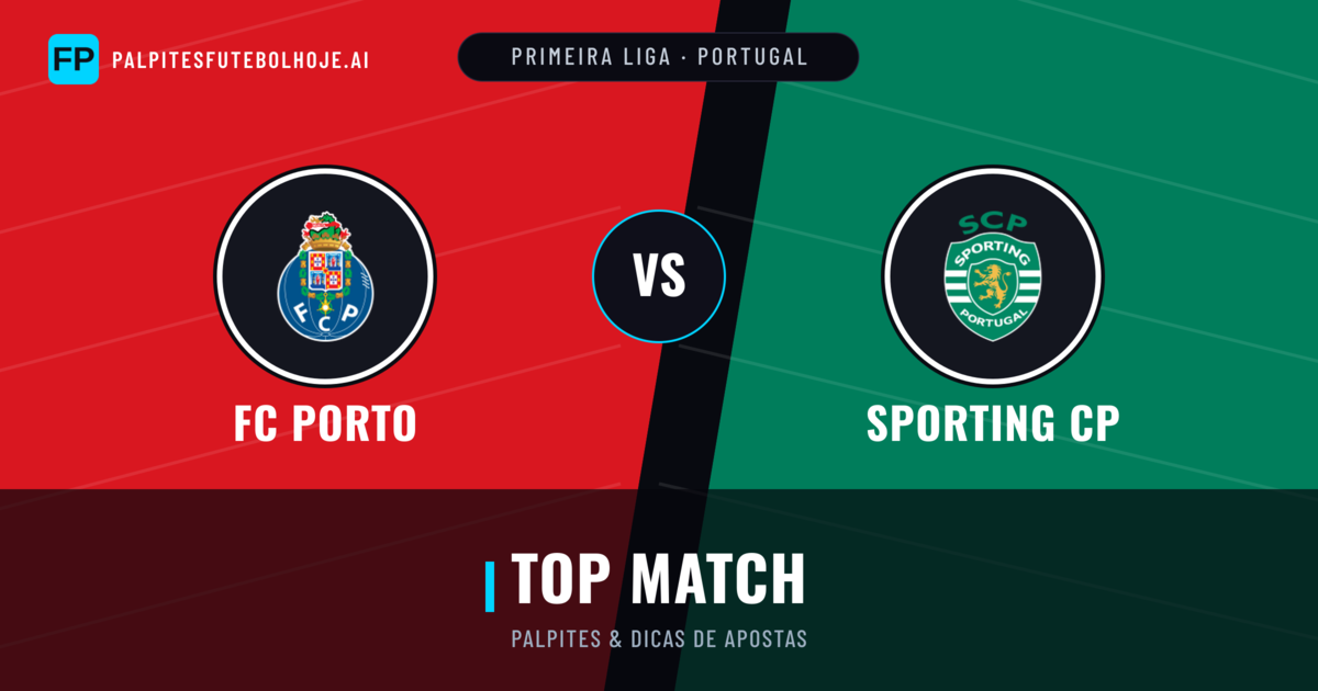 FC Porto vs Sporting CP Palpites & Estatísticas