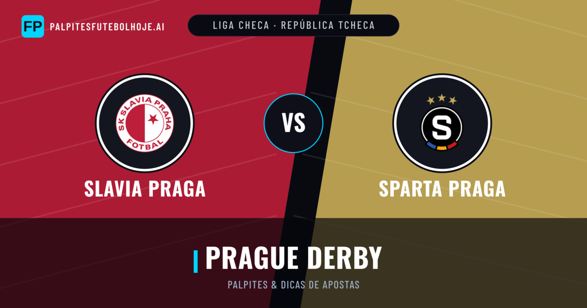 Slavia Praga vs Sparta Praga Palpites & Estatísticas