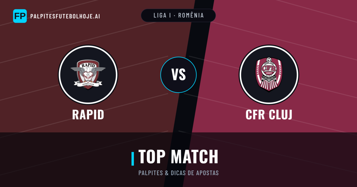 Rapid vs CFR Cluj Palpites & Estatísticas