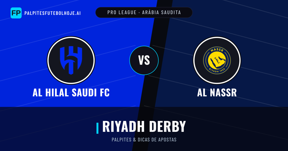 Al Hilal Saudi FC vs Al Nassr Palpites & Estatísticas