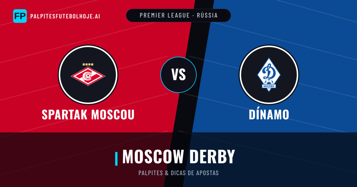 Spartak Moscou vs Dínamo Palpites & Estatísticas